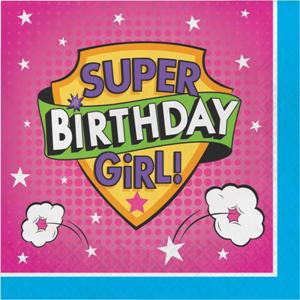 Superhero Girls - Napkins (16)