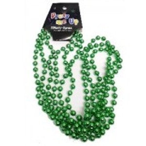 Necklace - Beads 84cm Dark Green (3)
