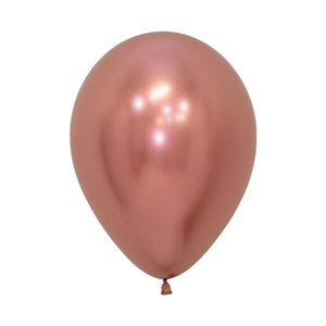 Balloon - Latex Chrome Reflex Rose Gold 12inch