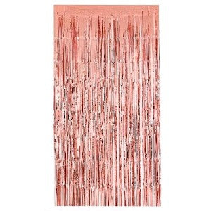 Door Curtain - Rose Gold 1x2m