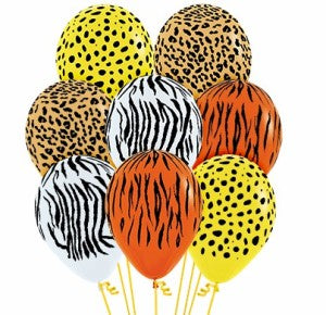Balloon - Latex Jungle assorted