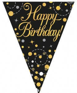 Bunting Sparkling Fizz Happy Birthday