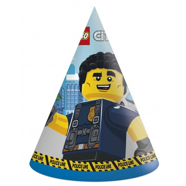 Lego City Party Hats (6)