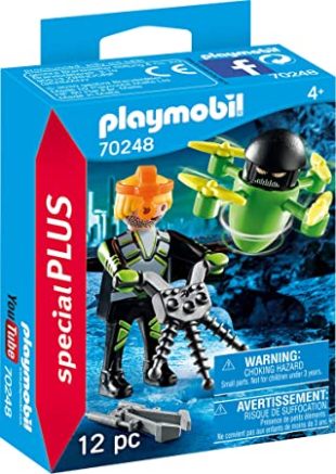 Playmobil Agent with Drone