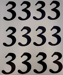 Balloon Sticker - Black 3