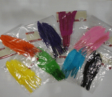 Feathers assorted 11cm (12)