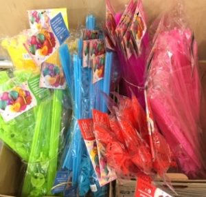 Balloon Sticks - Cerise