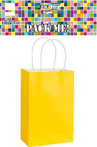 Party Bags Yellow 8s