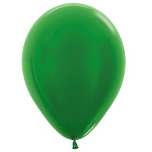 Balloon - Latex Metallic Pearl Green