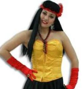 Satin Yellow Corsage