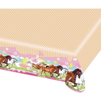 Charming Horses Tablecloth 120x180cm