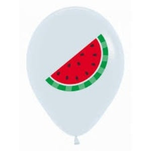 Balloon - Latex Watermelon on White