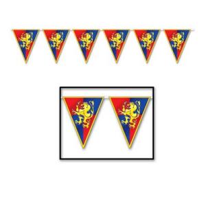 Medieval 12 Pennant Bunting 3.65m