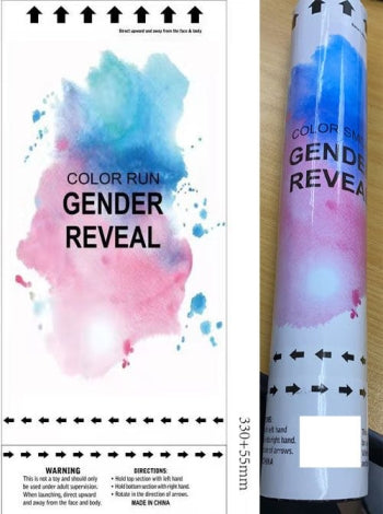 Gender Reveal Blue Cannon 30cm