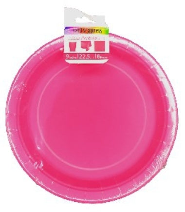 Plates - Candy Pink 22cm (8)
