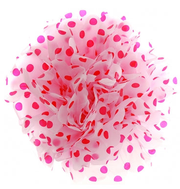 PomPom - Tissue 30cm Dots Red