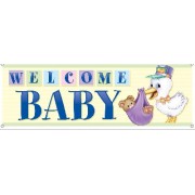 Welcome Baby Banner 1.5m