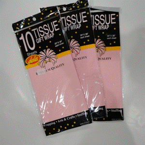 Tissue Paper - Light Pink 10pcs
