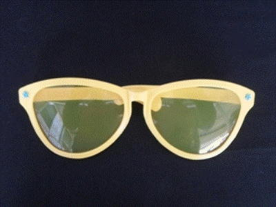 Giant Sunglasses Yellow