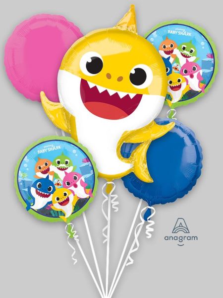 Foil Balloon Bouquet Baby Shark