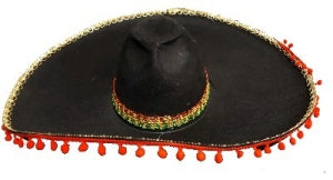 Sombrero Adult 55cm Black