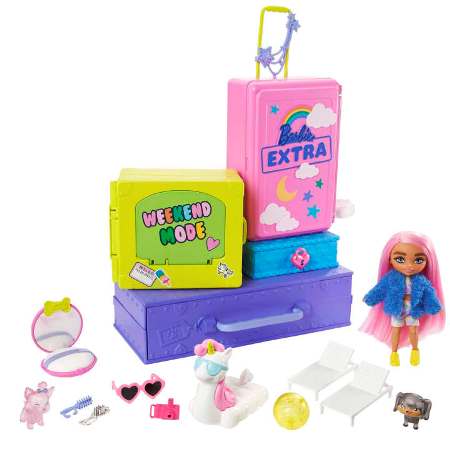 Barbie Extra Doll, Playset &amp; Accessories