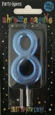 Candle - No 8 Chrome Blue