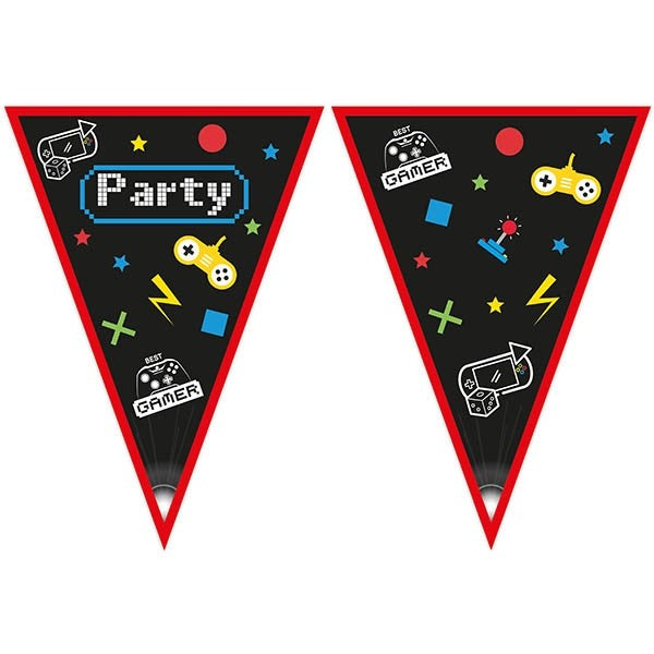 Gaming Party - Flag Banner (9 Flags)