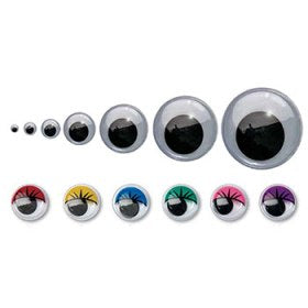 Googly Eyes ass colours 15mm (12)