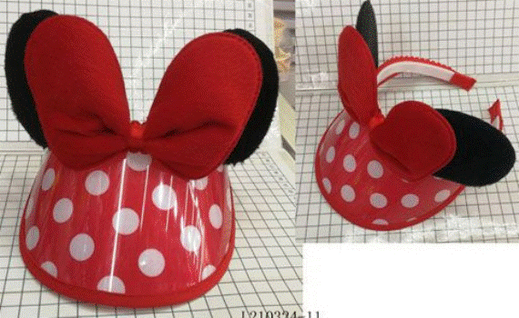Minnie Mouse Headband/Hat