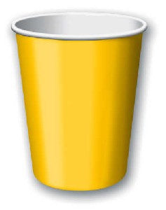 Cups - School Bus Yellow (8)