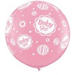 Latex Balloons Girl Dots 36inch