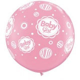 Latex Balloons Girl Dots 36inch