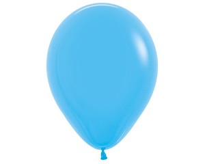 Balloon - Latex Solid Blue 12 inch