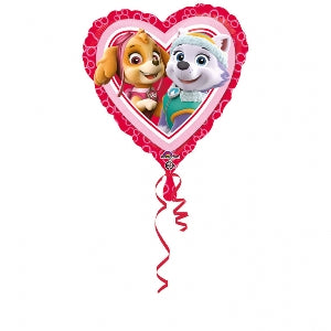 Foil Balloon Paw Patrol Love Girl