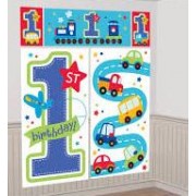 All Aboard Scene Setter 1st Birthday Boy