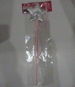 Wand - Star with Ribbon