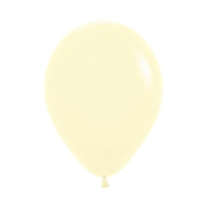 Balloon - Latex Pastel Matte Yellow