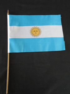 Flag (Desk) Argentina  15x21
