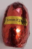 Ribbon - Poly Cob 20m Metallic Red