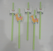 Paper Straws / Cake Toppers - Fiesta Llama, Cactus (5)