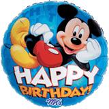 Foil Balloon Mickey Happy Birthday