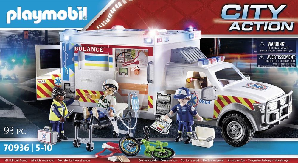 Playmobil Ambulance with Lights &amp; Sound