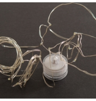 Wire Lights Ice White 1m