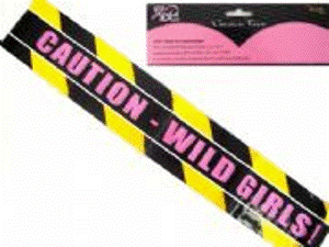 Caution Tape Wild Girls