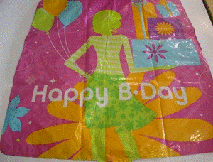 Foil Balloon - Birthday Style