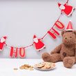 Santa & Friends Bunting Ho Ho Ho 2m