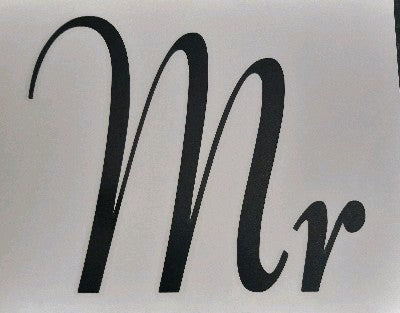 Balloon Sticker - Mr