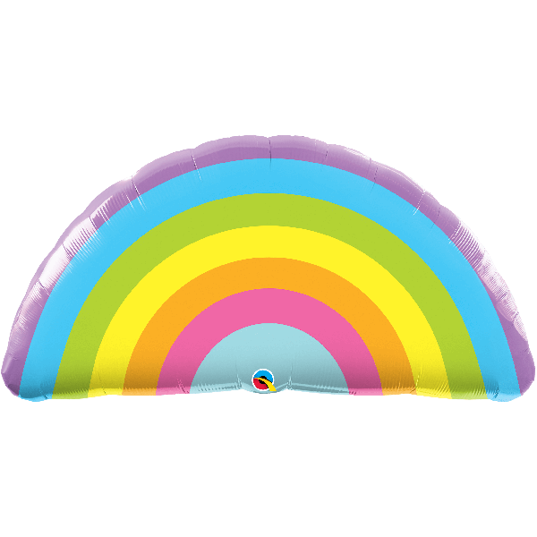 Foil Balloon Super Shape Radiant Rainbow 36inch