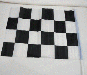 Racing Checked Flag 30x45cm